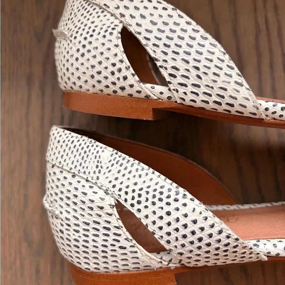 Madewell Women's Polka Dot D'Orsay Flats - Picture 3 of 3